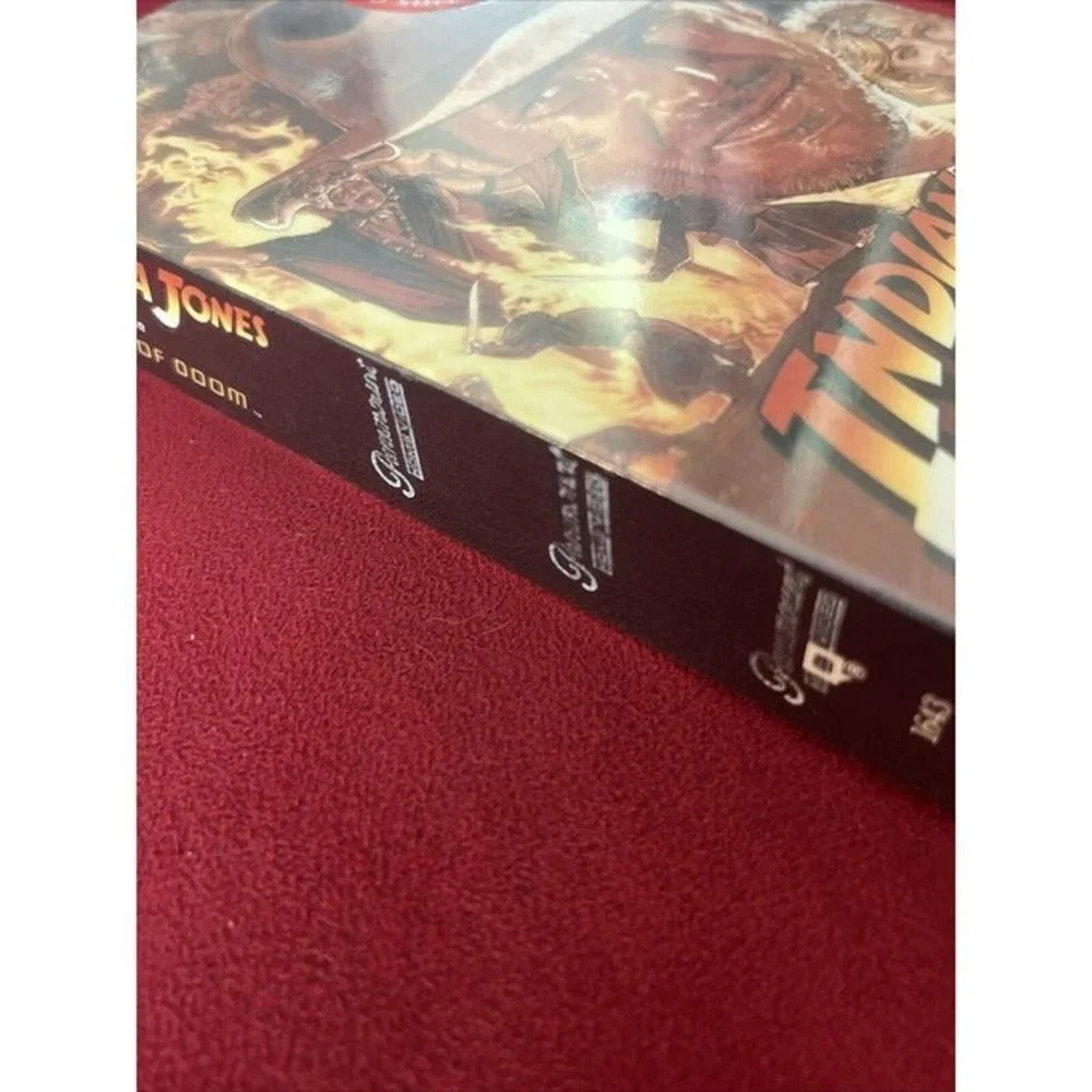 RARE UPC VARIANT 1989 INDIANA JONES & THE TEMPLE OF DOOM VHS TAPE FACTORY SEALED - Picture 7 of 7